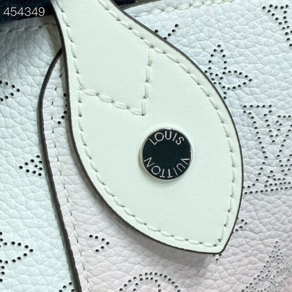 Louis Vuitton Hina PM Bag 22cm Mahina Calfskin Leather Spring/Summer Collection M57858 Gradient Pink - Image 11