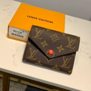Victorine Wallet Red