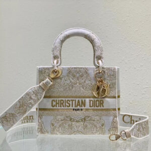 Christian Dior Medium Lady D-Lite Bag 24cm