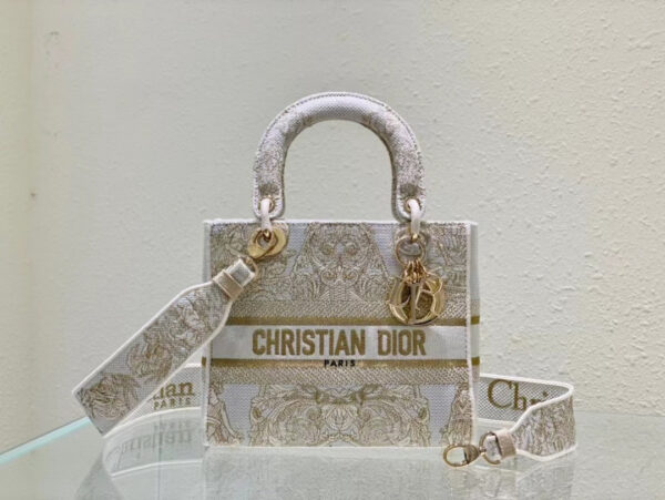 Christian Dior Medium Lady D-Lite Bag 24cm