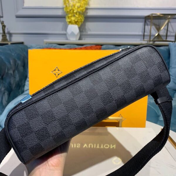 Louis Vuitton District PM Bag 25cm Damier Graphite Canvas Spring/Summer Collection N41028, Black - Image 5