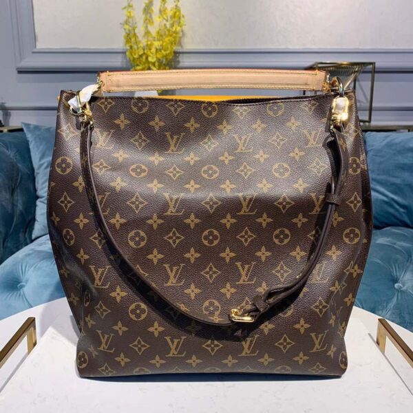 Louis Vuitton Metis Tote Bag 34cm Monogram Canvas Spring/Summer Collection M40781, Brown - Image 4