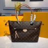 Louis Vuitton Lena MM Bag 34cm Monogram Canvas Fall/Winter Collection M42267, Brown - Image 2