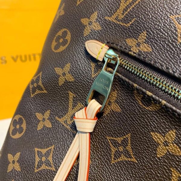 Louis Vuitton Lena MM Bag 34cm Monogram Canvas Fall/Winter Collection M42267, Brown - Image 6