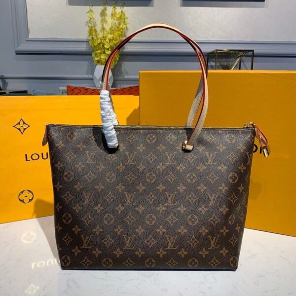 Louis Vuitton Lena MM Bag 34cm Monogram Canvas Fall/Winter Collection M42267, Brown - Image 4