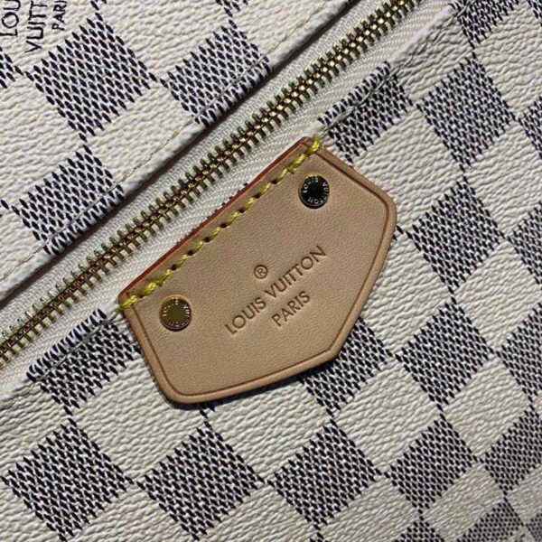 Louis Vuitton Iena MM Bag 34cm Damier Azur Canvas Fall/Winter Collection N44040, Beige - Image 8