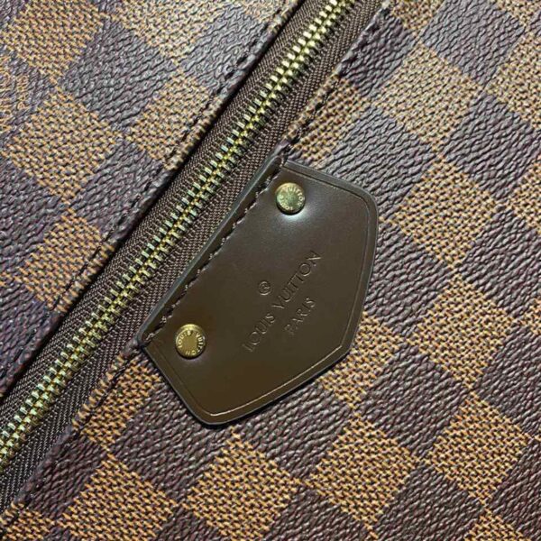 Louis Vuitton Iena MM Bag 34cm Damier Ebene Canvas Fall/Winter Collection N41013 Brown - Image 10