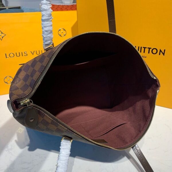Louis Vuitton Iena MM Bag 34cm Damier Ebene Canvas Fall/Winter Collection N41013 Brown - Image 6