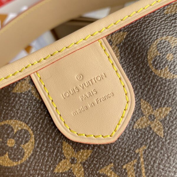 Louis Vuitton Delightful PM Monogram Canvas Natural For Women, Women’s Handbags, Shoulder Bags 33cm LV M40352 - Image 5