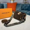 Louis Vuitton Multi Pochette Accessoires Bags Monogram Canvas Fall/Winter Collection M44813, Kaki/Beige - Image 3