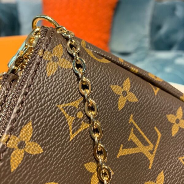 Louis Vuitton Multi Pochette Accessoires Bags Monogram Canvas Fall/Winter Collection M44813, Kaki/Beige - Image 6