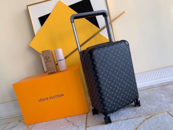 Louis Vuitton Horizon 55 Luggage Trolley Monogram Eclipse Canvas Spring/Summer Collection M23002, Black - Image 2