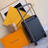 Louis Vuitton Horizon 55 Luggage Trolley Monogram Eclipse Canvas Spring/Summer Collection M23002, Black - Image 4