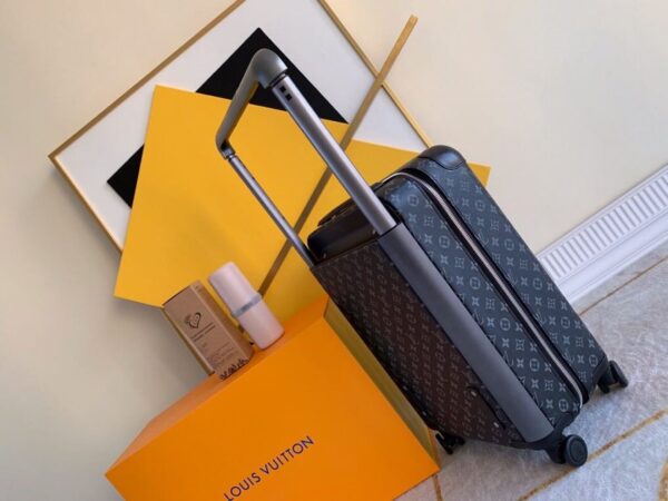 Louis Vuitton Horizon 55 Luggage Trolley Monogram Eclipse Canvas Spring/Summer Collection M23002, Black - Image 3
