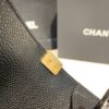 Chanel Quilted Boy Bag 25cm Caviar Leather Antique Gold Hardware Fall/Winter Act 1 Collection Black - Image 14