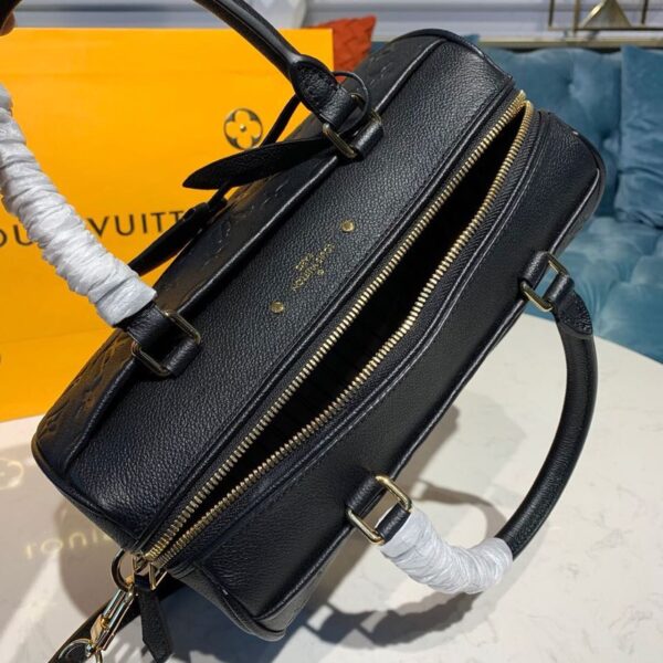 Louis Vuitton Speedy Bandouliere Bag 25cm Monogram Empreinte Leather Spring/Summer Collection M42401, Black - Image 6