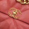 Chanel 19 Flap Bag 26cm Goatskin Leather Spring/Summer Act 1 Collection, Rose Pink - Image 8