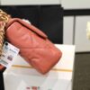 Chanel 19 Flap Bag 26cm Goatskin Leather Spring/Summer Act 1 Collection, Rose Pink - Image 7