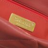 Chanel 19 Flap Bag 26cm Goatskin Leather Spring/Summer Act 1 Collection, Rose Pink - Image 11