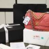 Chanel 19 Flap Bag 26cm Goatskin Leather Spring/Summer Act 1 Collection, Rose Pink - Image 12