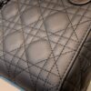 Christian Dior Mini Lady Dior Bag 18cm with Chain Matte Hardware Lambskin Leather Spring/Summer Collection Black - Image 11