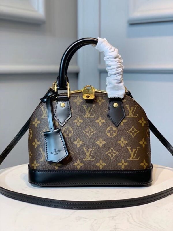 Louis Vuitton Alma BB Bag 25CM Monogram Canvas Spring/Summer Collection M53152, Brown - Image 2