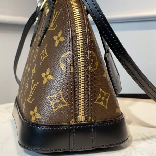 Louis Vuitton Alma BB Bag 25CM Monogram Canvas Spring/Summer Collection M53152, Brown - Image 5