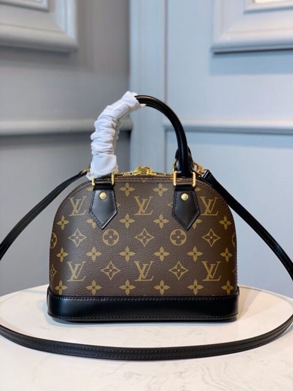 Louis Vuitton Alma BB Bag 25CM Monogram Canvas Spring/Summer Collection M53152, Brown - Image 3