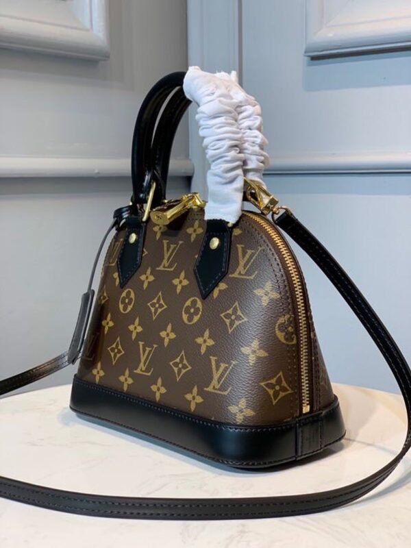 Louis Vuitton Alma BB Bag 25CM Monogram Canvas Spring/Summer Collection M53152, Brown - Image 7