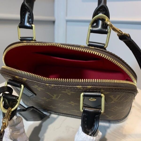 Louis Vuitton Alma BB Bag 25CM Monogram Canvas Spring/Summer Collection M53152, Brown - Image 10
