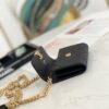 Chanel Flap Bag Mini Gold 12cm Black - Image 5