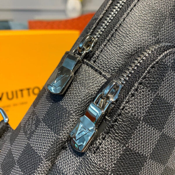 Louis Vuitton Avenue Sling Bag 32cm Damier Graphite Canvas Spring/Summer Collection M41719, Black - Image 9