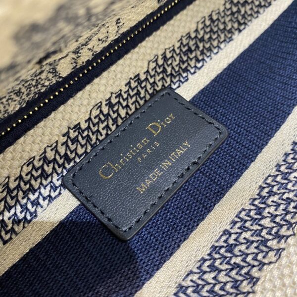 Christian Dior Medium Lady D-Lite Bag 24cm Blue - Image 2