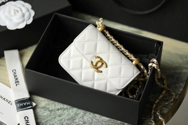 CO-CO Chanel Small Flap Wallet On Chain 10cm - Image 3