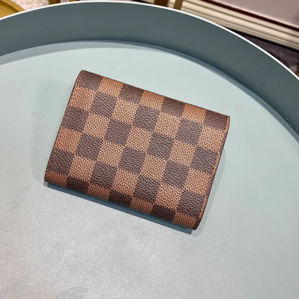 Victorine Wallet Damier Ebene Canvas - Image 5