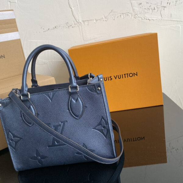 Louis Vuitton M45659 On The Go PM 25cm Blue - Image 5