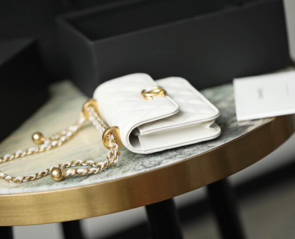 CO-CO Chanel Small Flap Wallet On Chain 10cm - Image 4