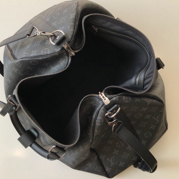 Louis Vuitton Luggage Bag Monogram 55cm Black - Image 3