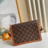 Louis Vuitton Dauphine MM Monogram And Monogram Reverse Canvas By Nicolas Ghesquière For The Cruise Collection, Women’s Handbags, Shoulder Bags 25cm LV M45958 - Image 9