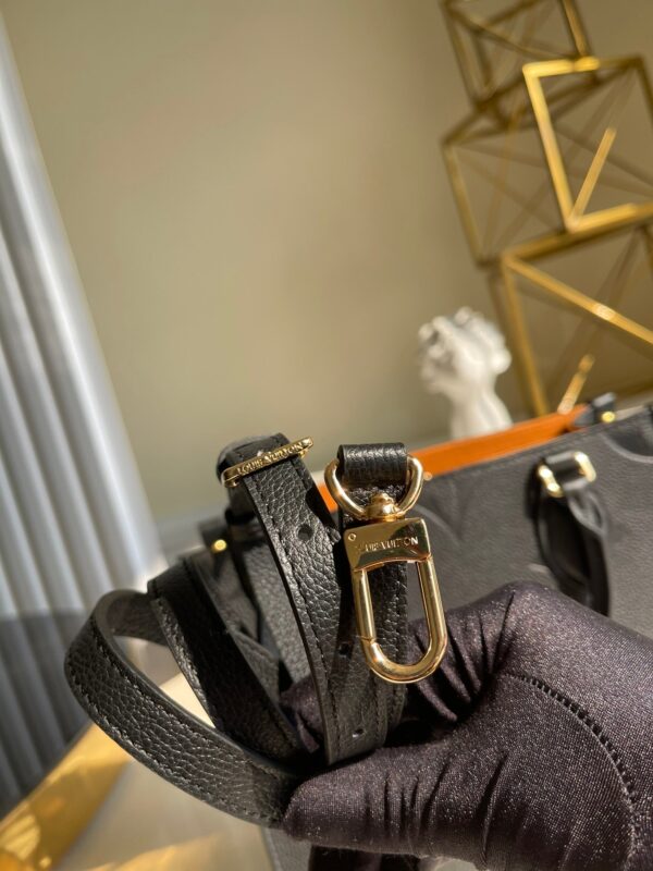 Louis Vuitton Handle Bag 25cm All Black - Image 5