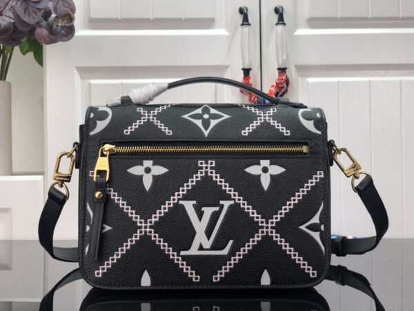 Louis Vuitton M46028 Pochette Metis 25cm Black - Image 2