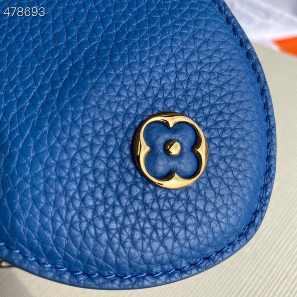 Louis Vuitton Woven Capucines Python Handle Bag 27cm Taurillon Leather Spring/Summer Collection N98388 Blue - Image 7