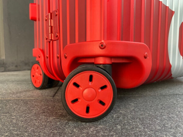 Louis Vuitton x Supreme Rolling Vali In Red 20 Inch - Image 4