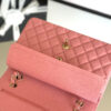 Chanel Classic Flapbag Gold Hardware 26cm Pink - Image 8