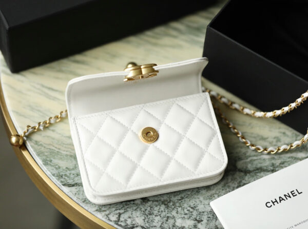 CO-CO Chanel Small Flap Wallet On Chain 10cm - Image 6