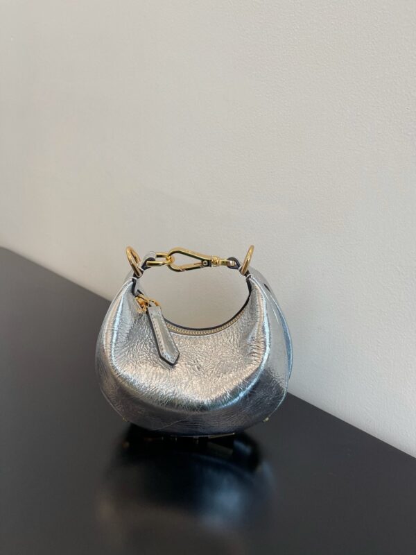 Fendi Nano Fendigraphy 17cm Silver - Image 5
