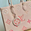 Louis Vuitton By The Pool OnTheGo MM Bag 35cm Monogram Empreinte Canvas Leather Spring/Summer Collection M45717 Rosebud - Image 2