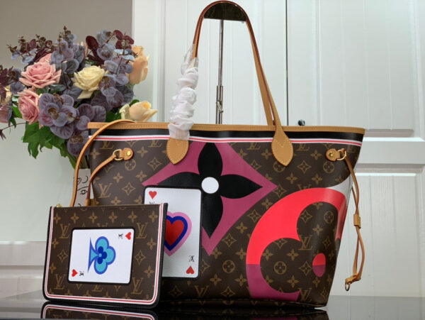 Game on neverfull MM tote bag