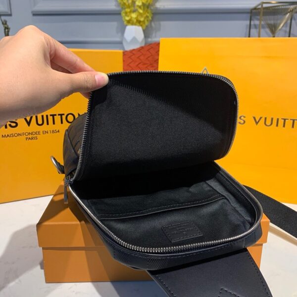 Louis Vuitton Avenue Sling Bag 32cm Damier Infini Canvas Spring/Summer Collection N41720, Black - Image 7