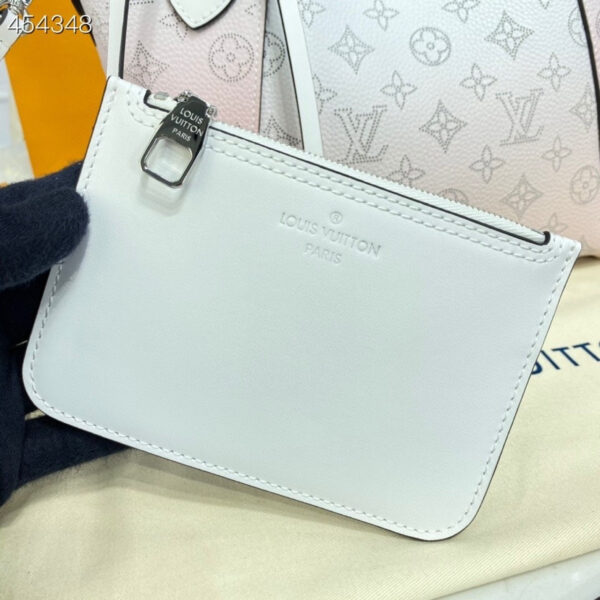 Louis Vuitton Hina PM Bag 22cm Mahina Calfskin Leather Spring/Summer Collection M57858 Gradient Pink - Image 7